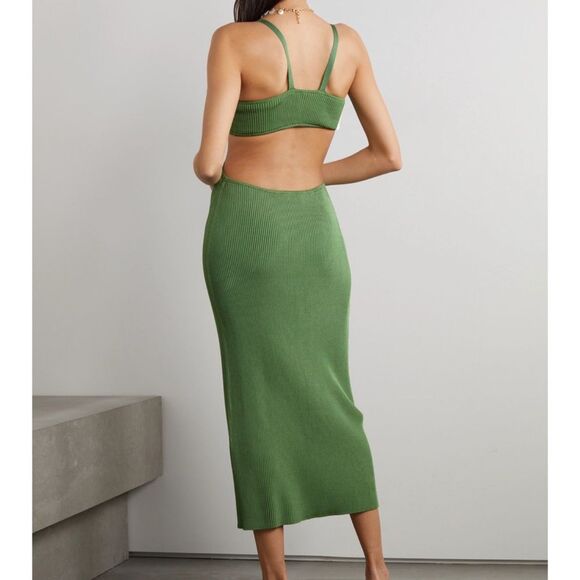 Cult Gaia Green Midi Dress - Picture 2 of 4